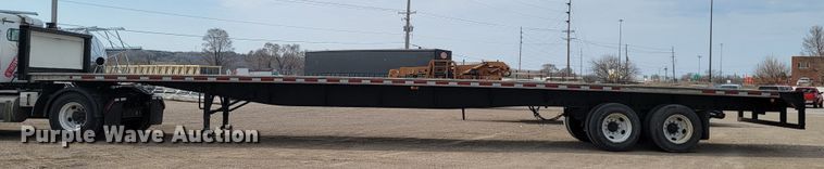 image for item LV9504 1998 Nu Van  flatbed trailer