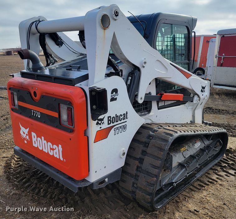 image for item LV9514 2019 Bobcat T770  tracked skid steer loader