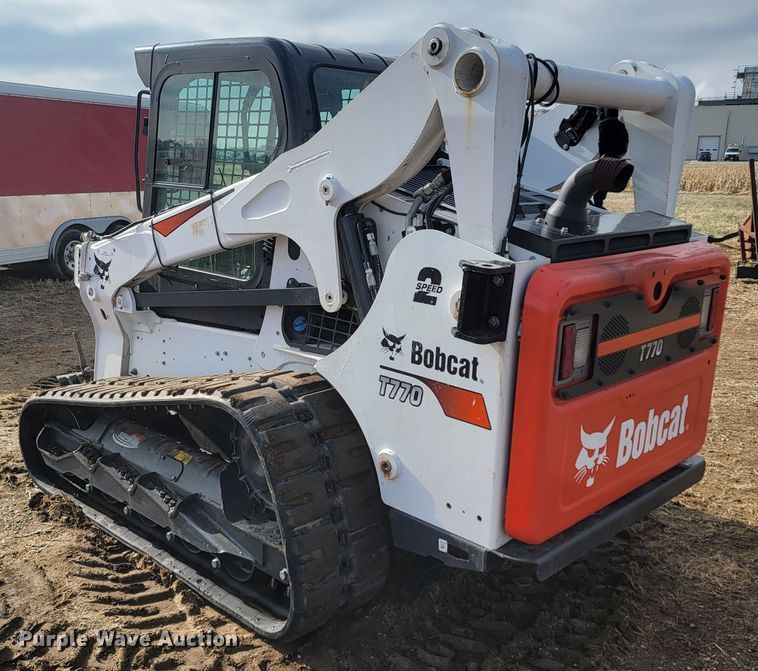 image for item LV9514 2019 Bobcat T770  tracked skid steer loader