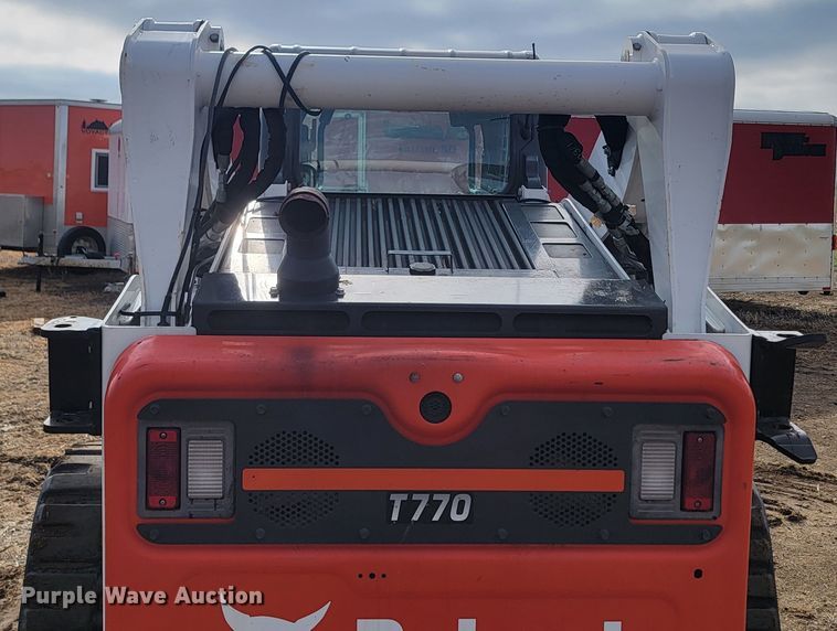 image for item LV9514 2019 Bobcat T770  tracked skid steer loader