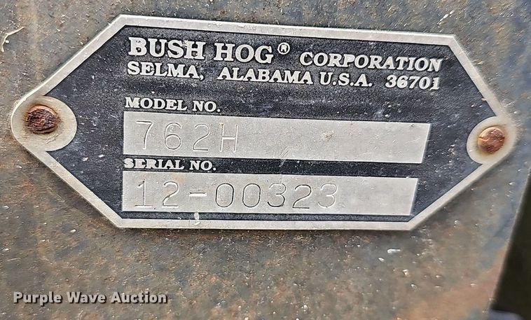 image for item MB9929 Bush Hog 762H  backhoe bucket