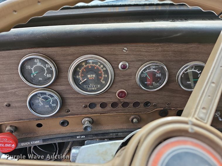 image for item MB9937 1981 GMC Brigadier  dump truck