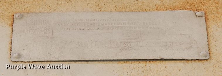 image for item MB9951 Ross  concrete batch plant