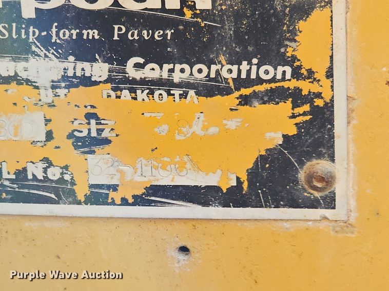 image for item MB9968 Easi-pour TP880D  curb machine