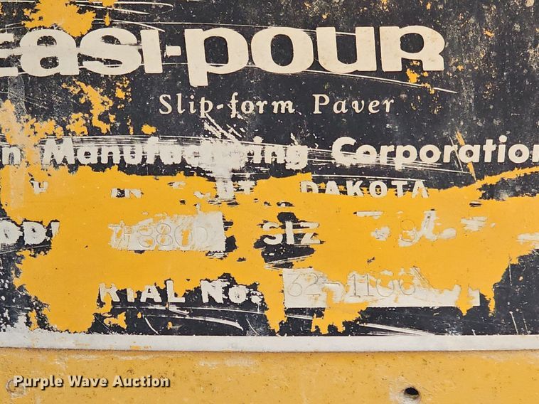 image for item MB9968 Easi-pour TP880D  curb machine