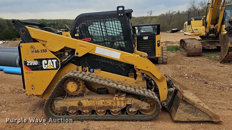 image for item MB9977 2016 Caterpillar 299D2  tracked skid steer loader