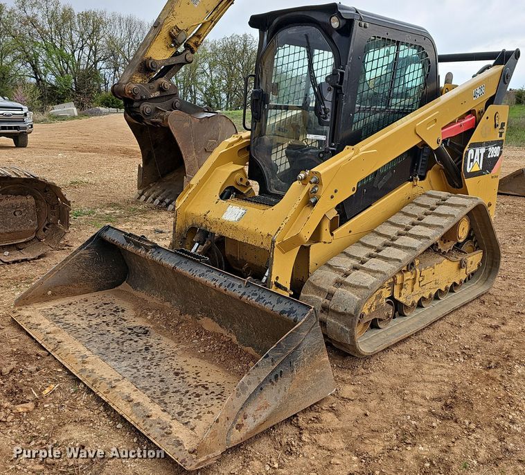 image for item MB9978 2015 Caterpillar 289D  tracked skid steer loader