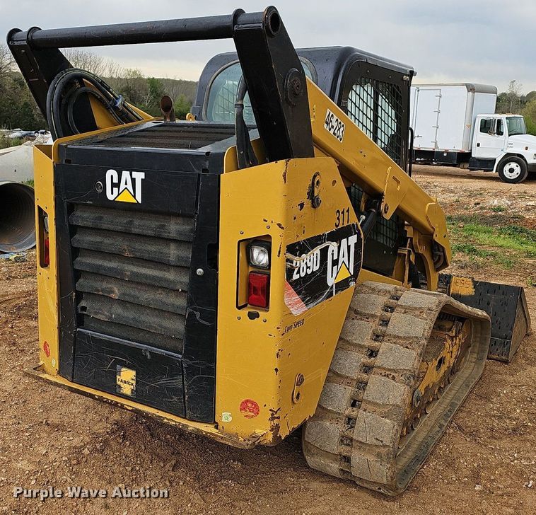 image for item MB9978 2015 Caterpillar 289D  tracked skid steer loader