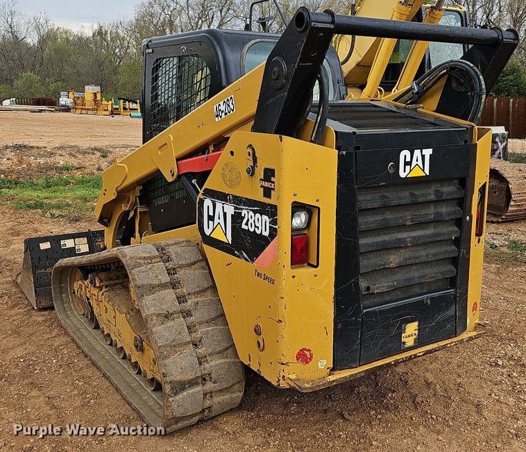 image for item MB9978 2015 Caterpillar 289D  tracked skid steer loader