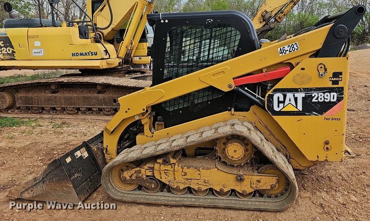 image for item MB9978 2015 Caterpillar 289D  tracked skid steer loader