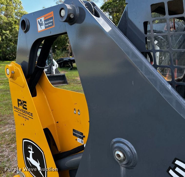 image for item MF9888 2022 John Deere 317G  tracked skid steer loader