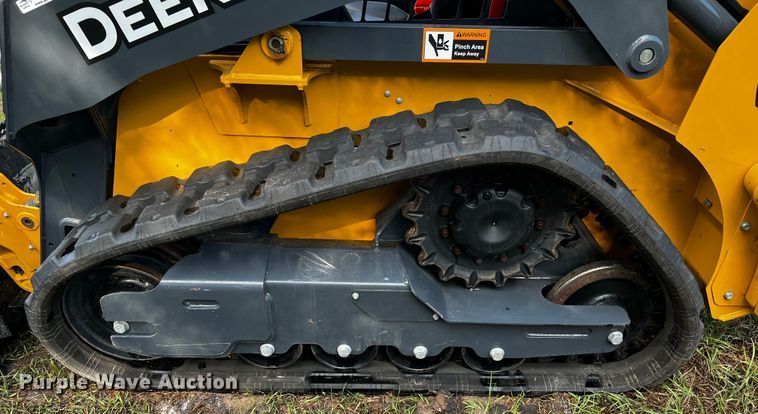 image for item MF9888 2022 John Deere 317G  tracked skid steer loader
