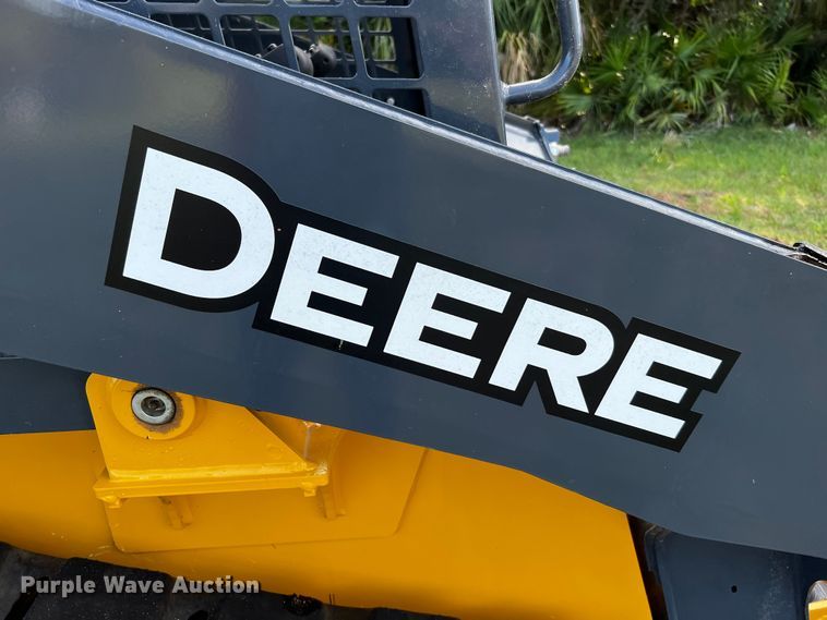 image for item MF9888 2022 John Deere 317G  tracked skid steer loader