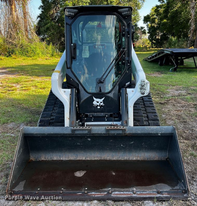image for item MF9890 2022 Bobcat T66  tracked skid steer loader