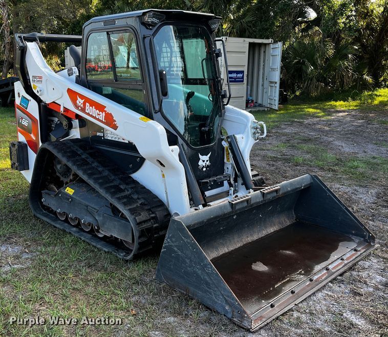 image for item MF9890 2022 Bobcat T66  tracked skid steer loader
