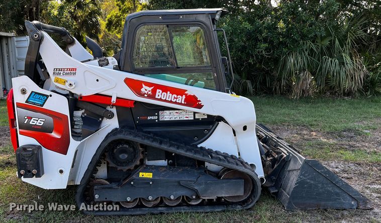image for item MF9890 2022 Bobcat T66  tracked skid steer loader