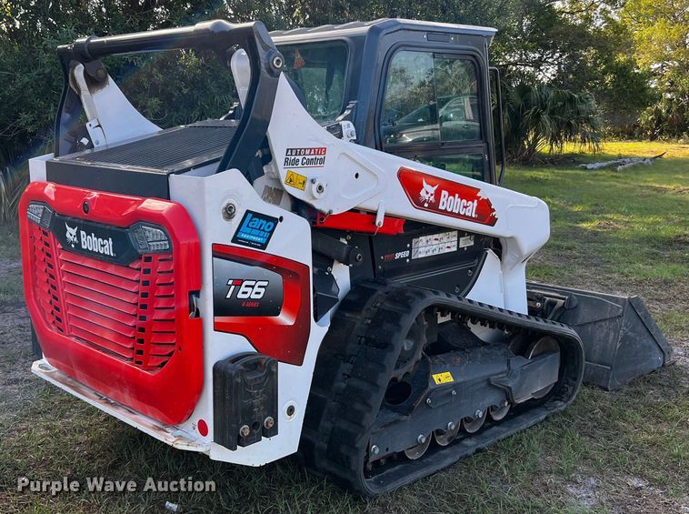 image for item MF9890 2022 Bobcat T66  tracked skid steer loader