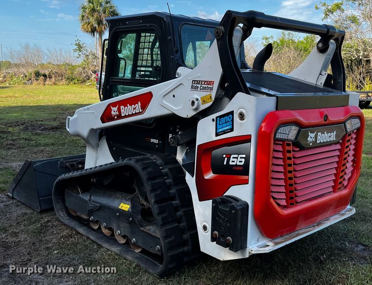 image for item MF9890 2022 Bobcat T66  tracked skid steer loader