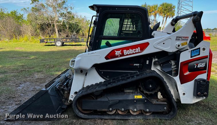 image for item MF9890 2022 Bobcat T66  tracked skid steer loader