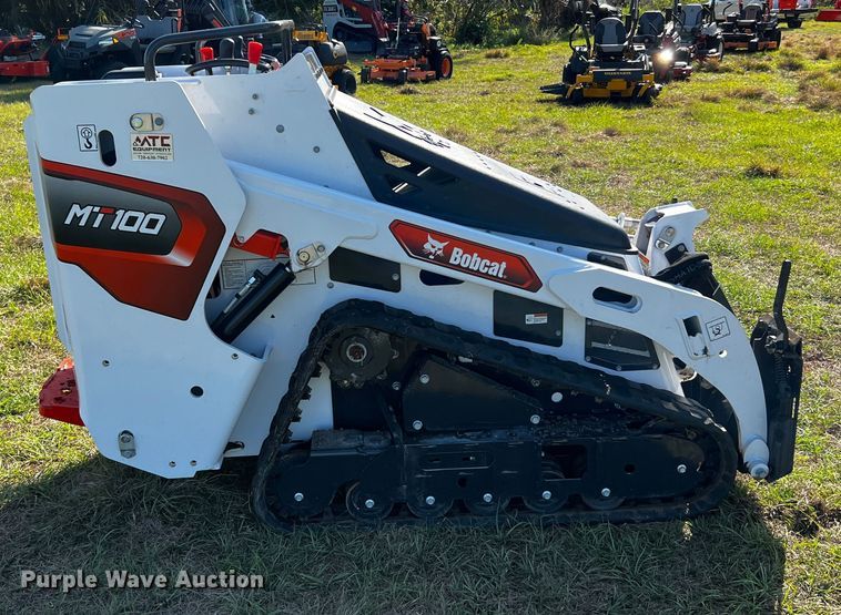 image for item MF9892 2022 Bobcat MT100  compact utility loader