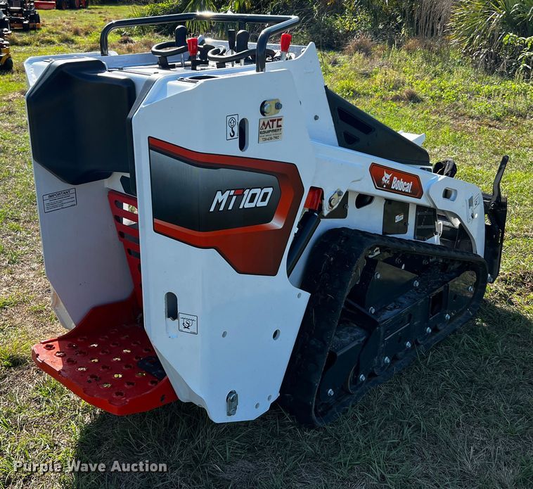 image for item MF9892 2022 Bobcat MT100  compact utility loader