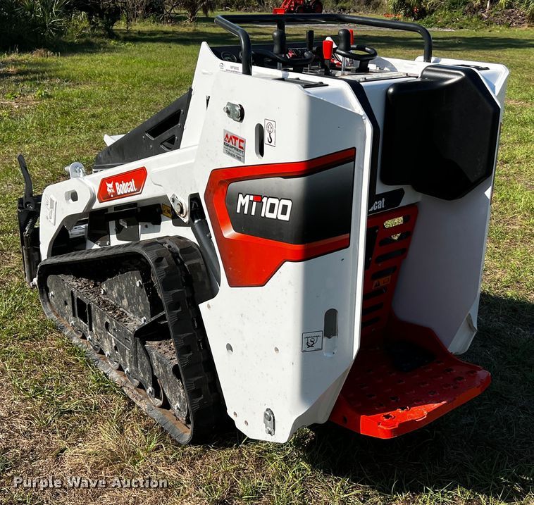 image for item MF9892 2022 Bobcat MT100  compact utility loader