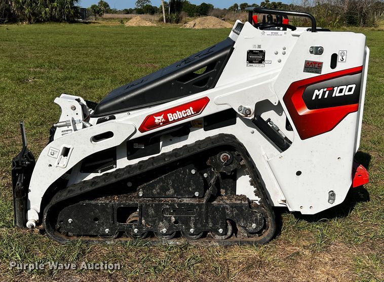 image for item MF9892 2022 Bobcat MT100  compact utility loader