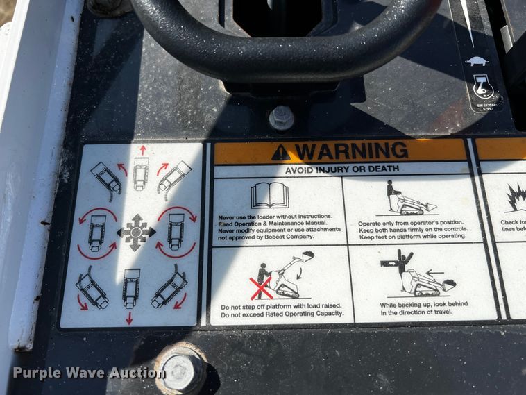 image for item MF9892 2022 Bobcat MT100  compact utility loader