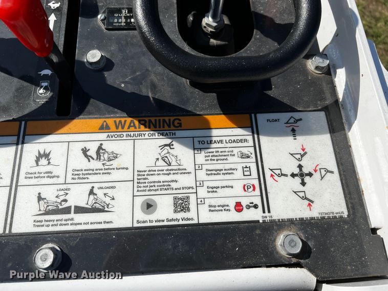 image for item MF9892 2022 Bobcat MT100  compact utility loader