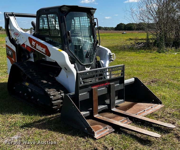 image for item MF9893 2022 Bobcat T76  tracked skid steer loader