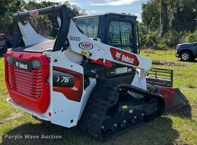 image for item MF9893 2022 Bobcat T76  tracked skid steer loader