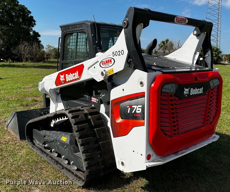 image for item MF9893 2022 Bobcat T76  tracked skid steer loader