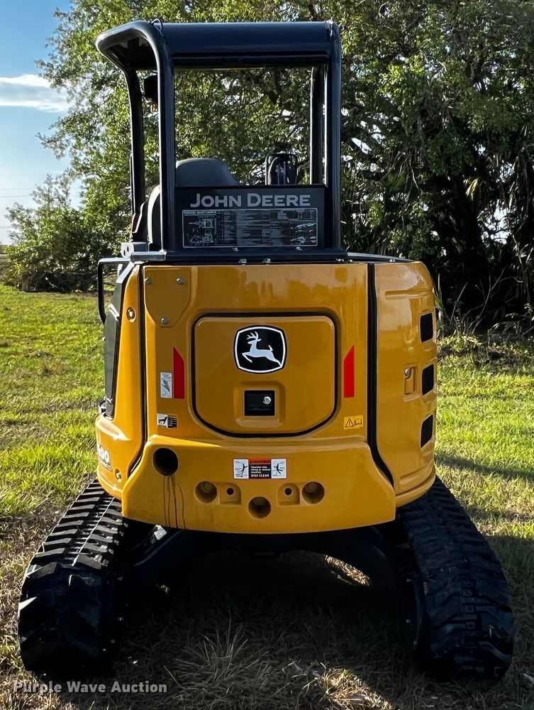 image for item MF9894 2022 John Deere 35G  mini excavator