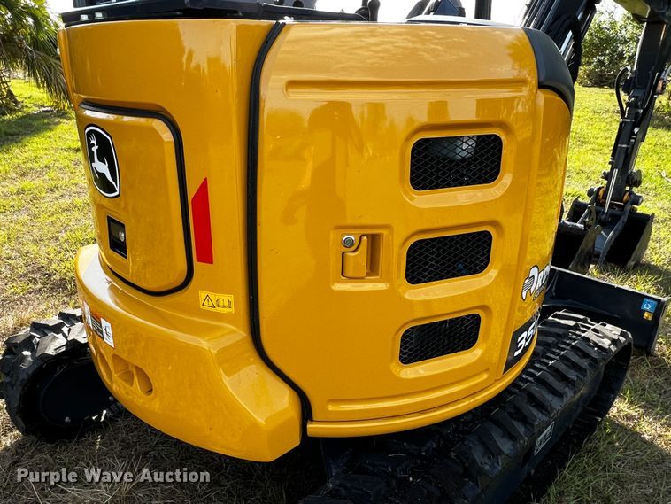 image for item MF9894 2022 John Deere 35G  mini excavator