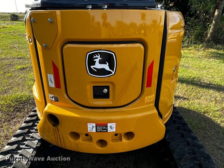 image for item MF9894 2022 John Deere 35G  mini excavator