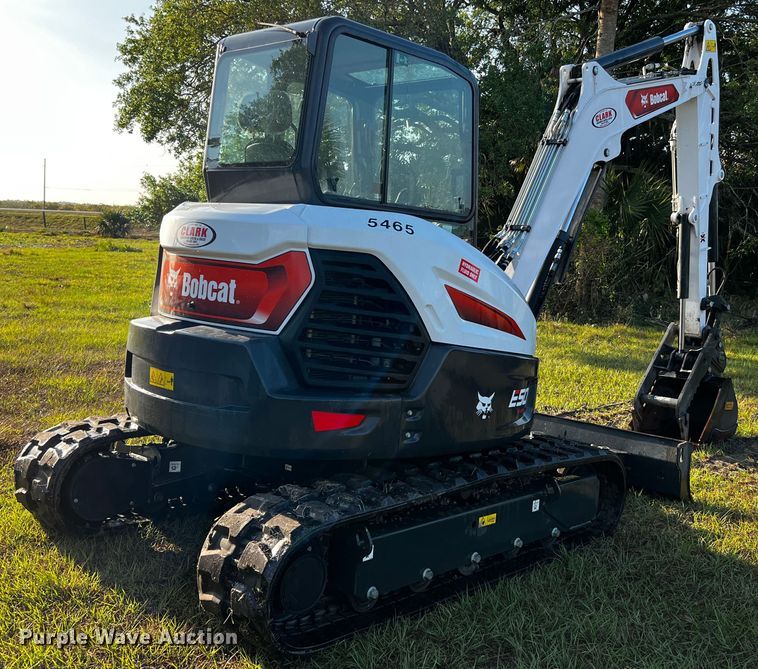 image for item MF9895 2022 Bobcat E50  mini excavator