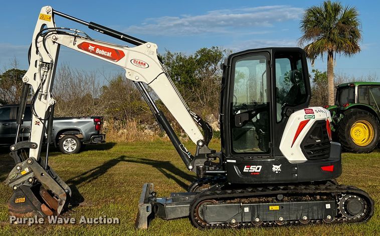 image for item MF9895 2022 Bobcat E50  mini excavator