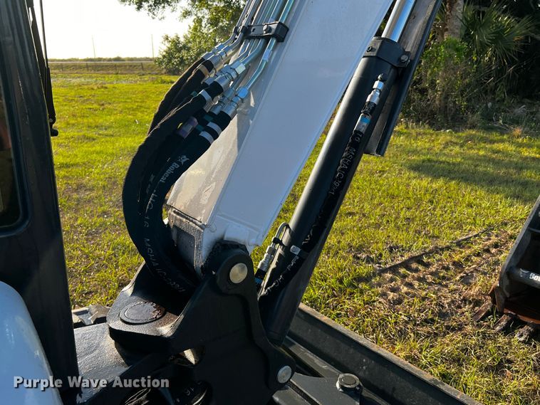 image for item MF9895 2022 Bobcat E50  mini excavator