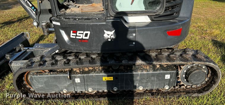 image for item MF9895 2022 Bobcat E50  mini excavator