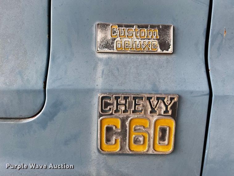 image for item MF9905 1978 Chevrolet C60  dump truck