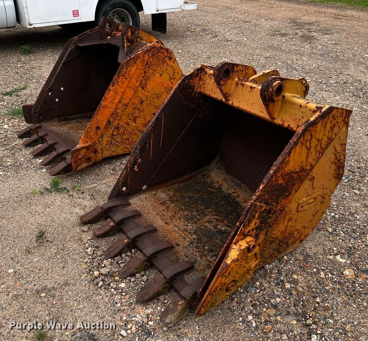 image for item MF9908 (2) 36" excavator buckets