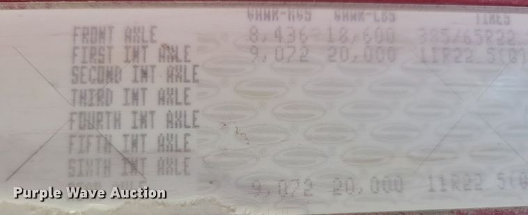 image for item MO9628 2006 Sterling LT9500  dump truck