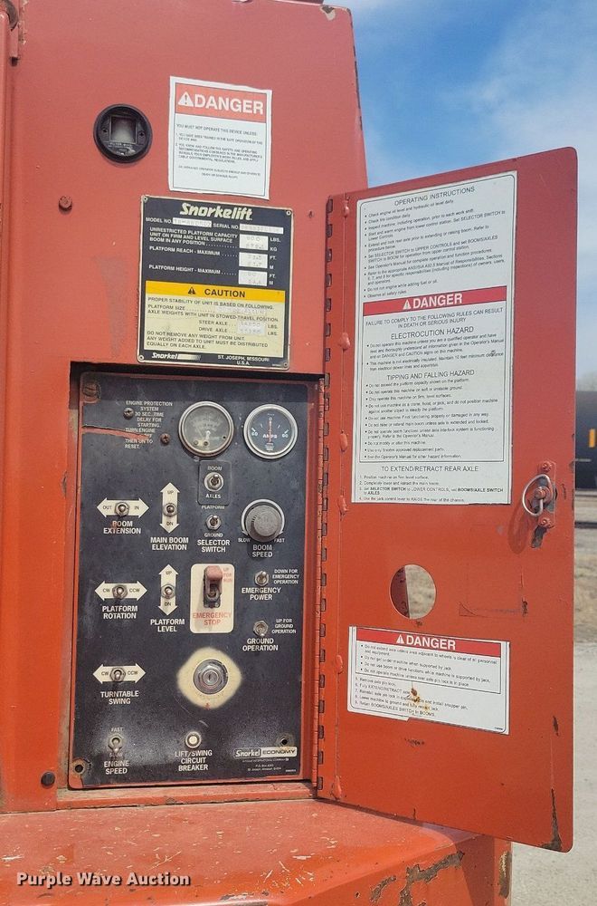 image for item MO9663 Snorkel TB80  boom lift