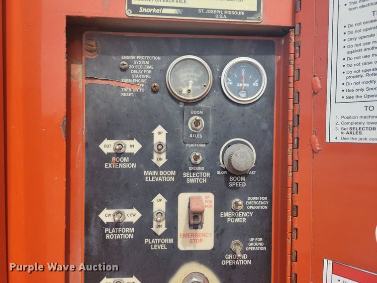 image for item MO9663 Snorkel TB80  boom lift