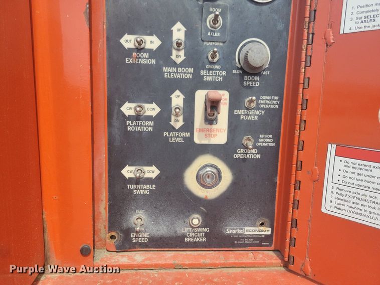 image for item MO9663 Snorkel TB80  boom lift