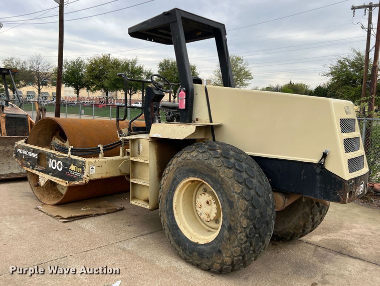 image for item MQ9868 1998 Ingersoll Rand SD100D TF  single drum vibratory roller