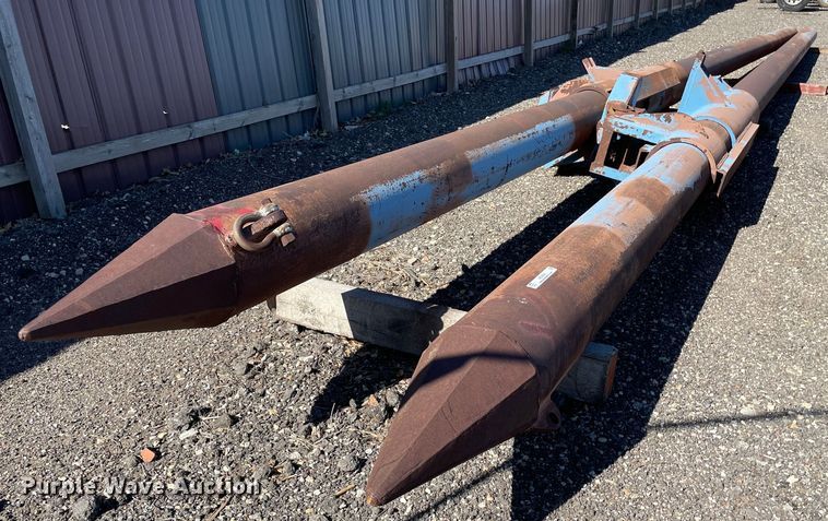 image for item MS9546 (2) 43'6" L x 10" diameter dredge spuds