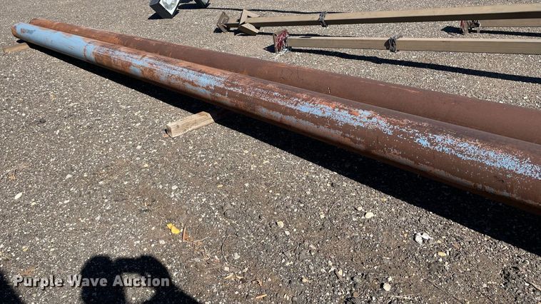 image for item MS9546 (2) 43'6" L x 10" diameter dredge spuds