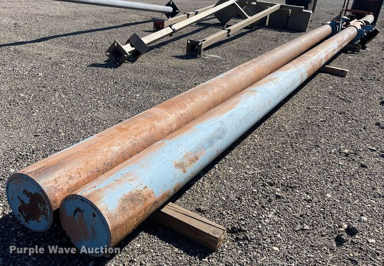 image for item MS9546 (2) 43'6" L x 10" diameter dredge spuds