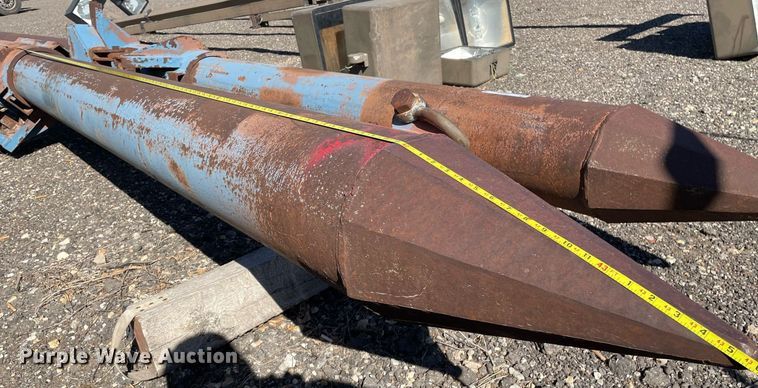 image for item MS9546 (2) 43'6" L x 10" diameter dredge spuds